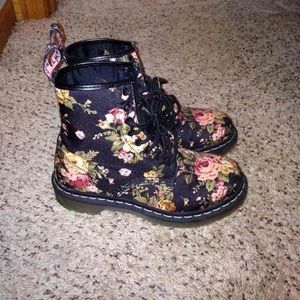 Doc Martin Floral Boots